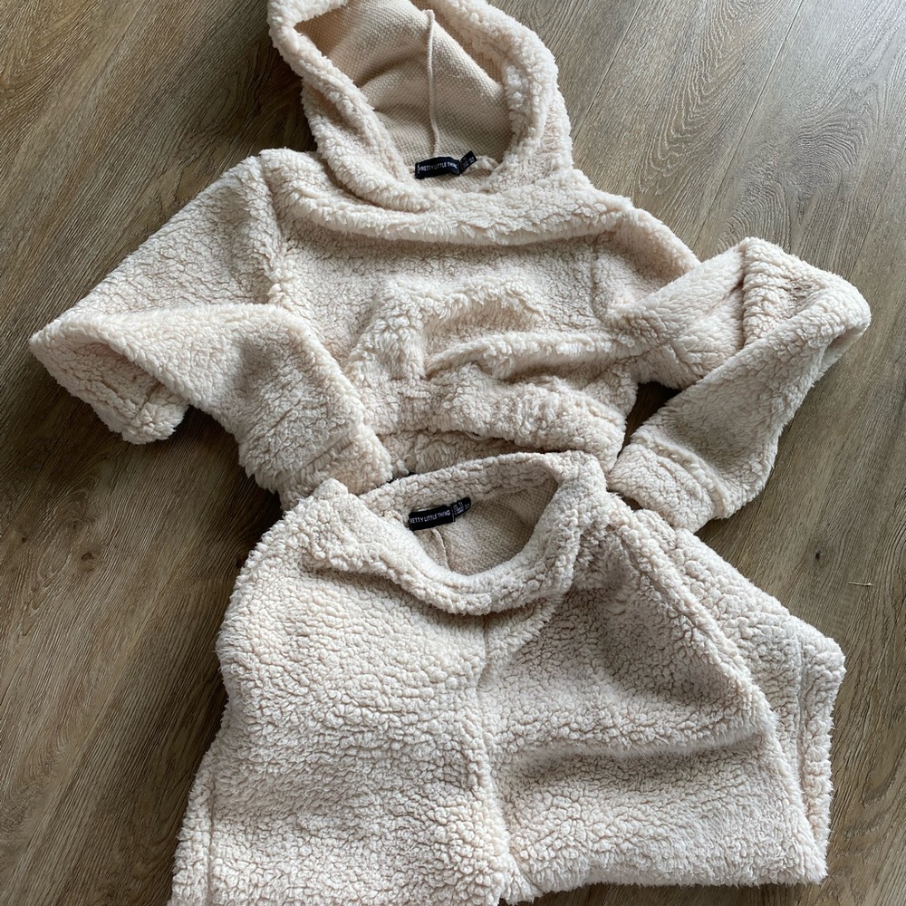 fluffy lounge set